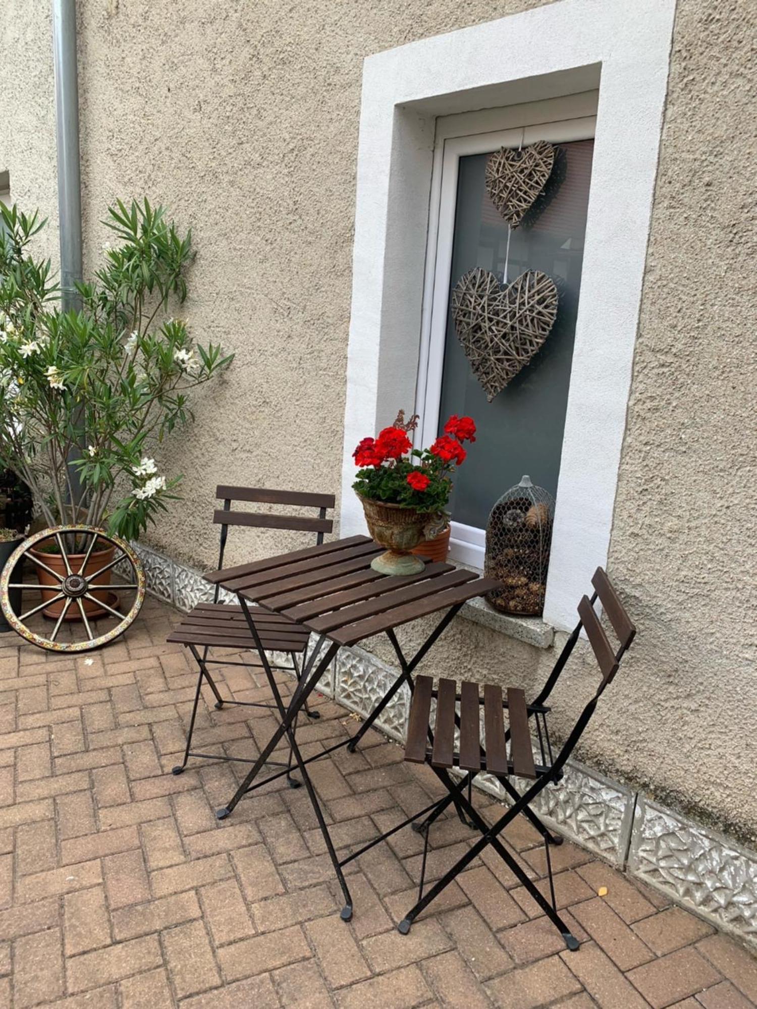 Ferienwohnung Zur Alten Eiche Frohburg Oda fotoğraf