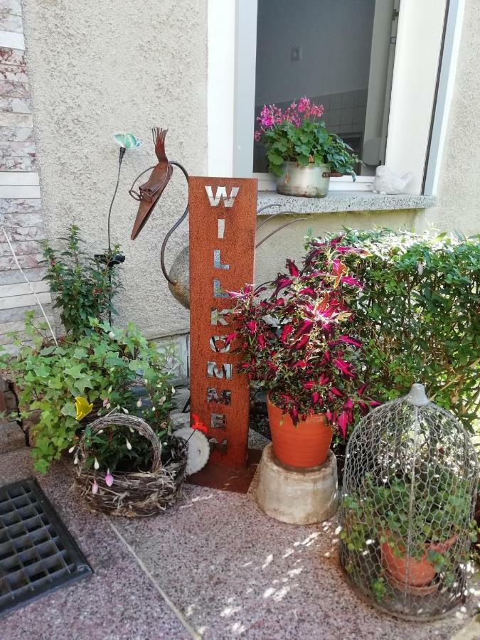 Ferienwohnung Zur Alten Eiche Frohburg Dış mekan fotoğraf
